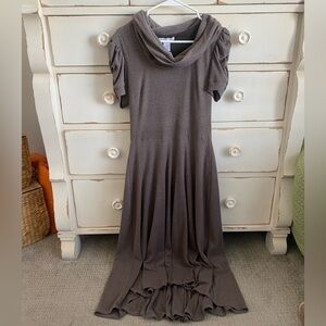Amanda Lane Brown Maxi Dress